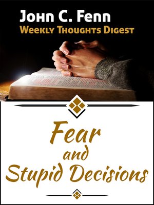 cover image of Fear and Stupid Decisions